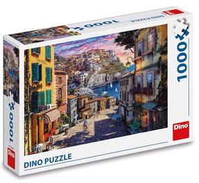 Puzle Dino Italian Coast, 47 cm x 66 cm, 1000 gab., daudzkrāsaina