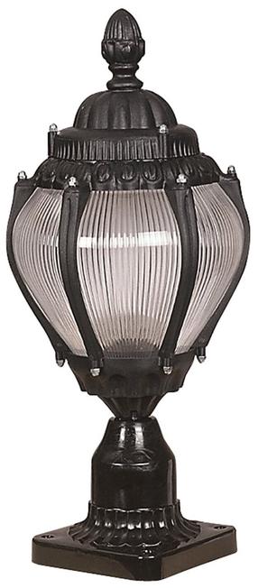 Pastatomas lauko šviestuvas Opviq BSU-68202-BSY-K, 60W, E27, IP65, juoda sp., 20 cm x 40 cm