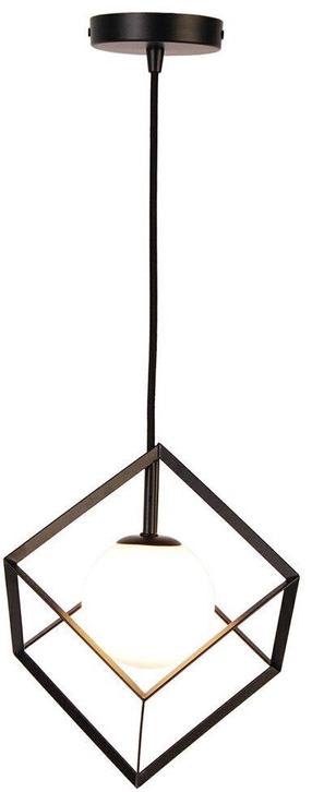 Светильник потолочный Candellux Weert, G9, 1 x 28 Вт, белый цв. / черный цв.