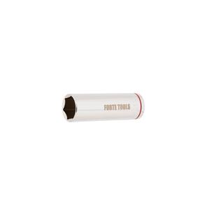 Длинная торцевая головка Forte Tools 1036, 19 мм, 1/2", Ø19 мм