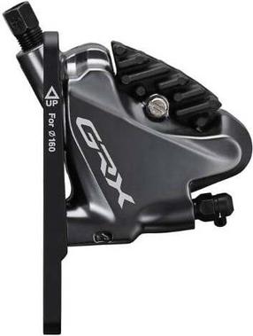 Diskinių stabdžių laikiklis Shimano GRX BR-RX810 IBRRX810F6RF, metalas, juoda sp.