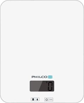 Elektroninės virtuvinės svarstyklės Philco, balta sp.