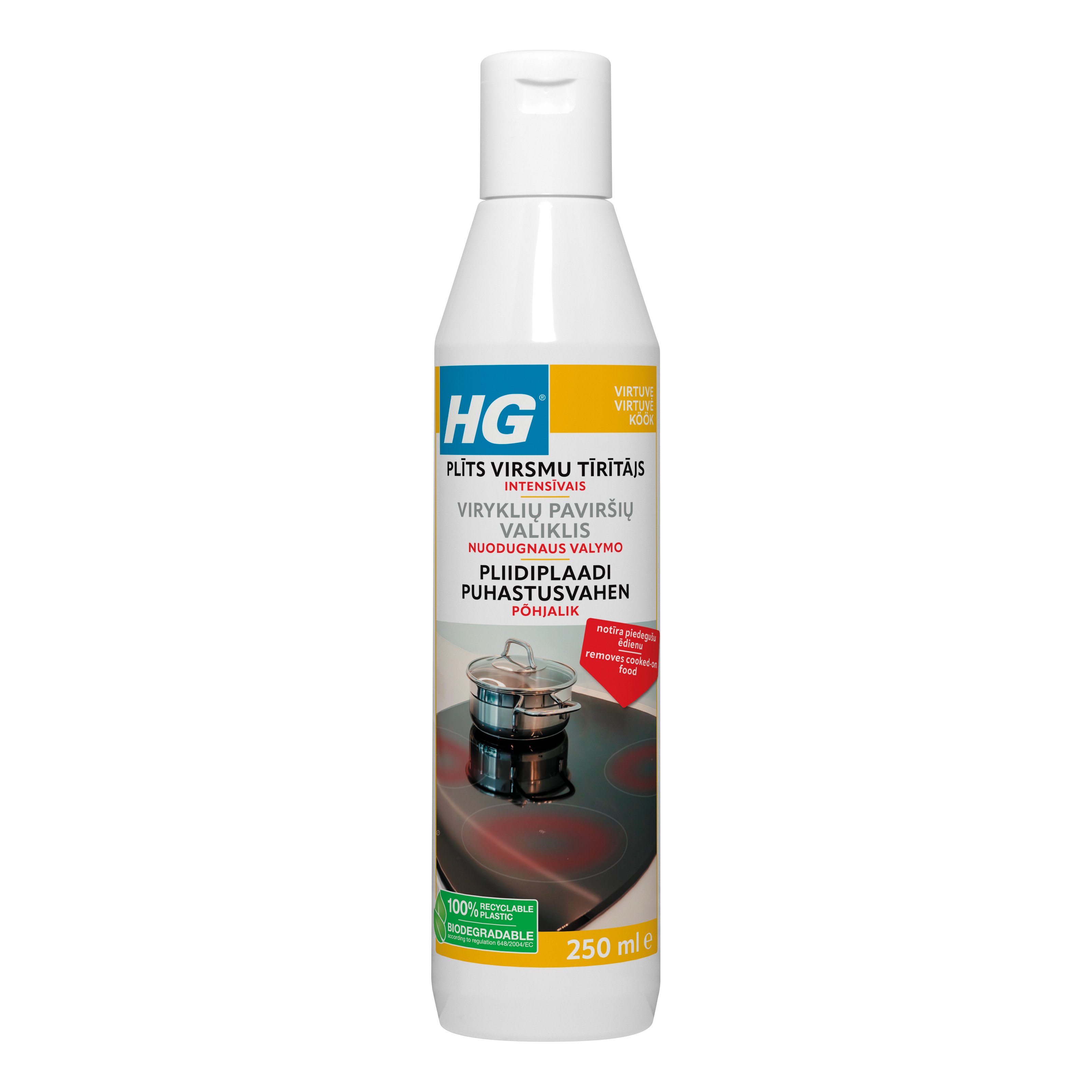 Puhastusvahend HG, keraamiliste pliidiplaatide jaoks, 0.25 l