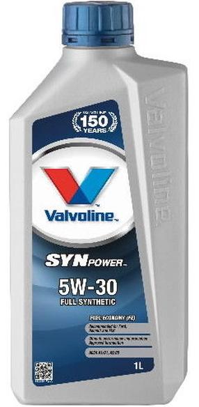 Motoreļļa Valvoline SynPower FE 5W - 30, sintētiskais, 1 l