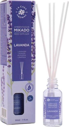 Namų kvapas, kvapiosios lazdelės La Casa De Los Aromas Mikado Lavender, 30 ml Violetinė sp.