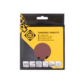 Slīpēšanas disks Forte Tools 320, 320, 12.5 cm x 12.5 cm, Ø 12.5 cm, 5 gab.