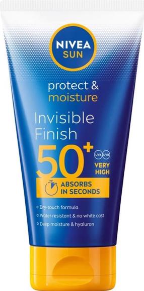 Losjons iedeguma kopšanai ķermenim/sejai Nivea Sun Protect & Moisture SPF50+, 150 ml