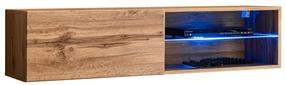 TV staliukas ASM Switch RTV4, ruda sp., 120 cm x 40 cm x 30 cm