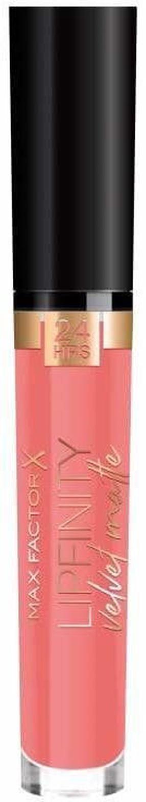 Lūpų dažai Max Factor Lipfinity Velvet Matte, 3.5 ml, 30 cool coral