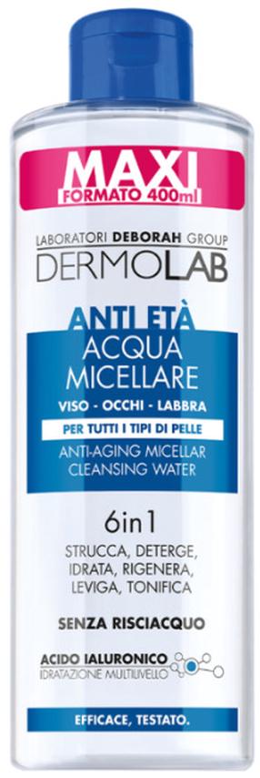 Micelārais ūdens Dermolab Anti-aging 6in1, 400 ml