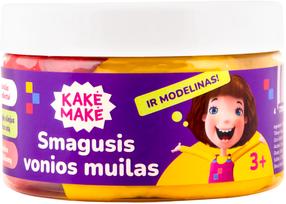 Vannimodelleerimissavi - seep Kakė Makė, 300 g, kollane - punane