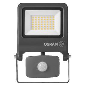 Prožektorius su judesio davikliu, tvirtinamas prie sienos Osram Endura, 50 W, 5250 lm, 4000 °K, IP44, pilka sp.