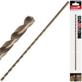 Metalo grąžtas Tvardy T02550XL, metalas/plienui/plastikas, hss, cilindrinis, 5 mm x 24.5 cm