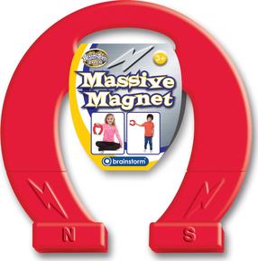 Магниты Brainstorm Toys Massive, 19 см, красный цв.