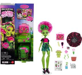 Lėlė su priedais Mattel Monster High Self Scare Secrets Venus Mcflytrap, 30 cm, žalia sp.