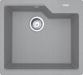 Virtuves izlietne Franke Urban UBG 610-50, fragranīts, 56 cm x 50 cm x 30 cm, akmens pelēka