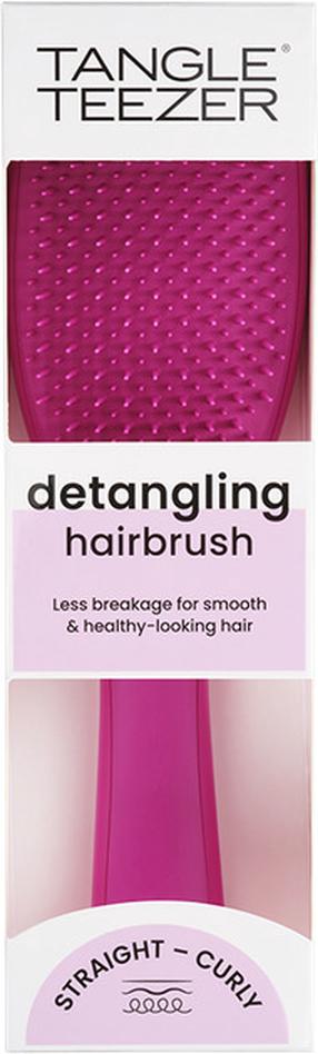 Juuksehari Tangle Teezer Detangler Straight & Curly, roosa v.