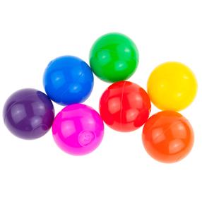 Pallide komplekt basseini jaoks, ⌀ 6 cm, 100 tk, mitmevärviline