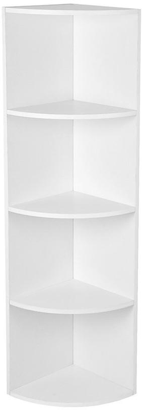 Pastatoma lentyna Songmics Book, balta, 30 cm x 30 cm x 129.5 cm