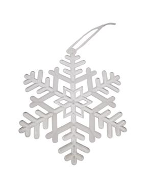 Eglutės žaisliukas Christmas Touch Snowflake, skaidri sp., 15 cm, plastikas