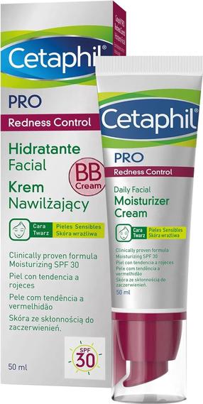 BB krēms Cetaphil Pro Redness Control, SPF 30, gaiši brūna krās., 50 ml