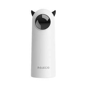 Rotaļlieta kaķiem ar lāzeru Rojeco Smart Laser RWJ-05, viedais, balta krās./melna krās., 17.5 cm