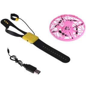 Летающий диск Jokomisiada RC0653, 11 см x 11 см, розовый цв.