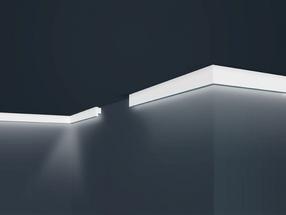 Apdailos juostelė Marbet E-44 LED, balta sp., 200 cm x 2 cm