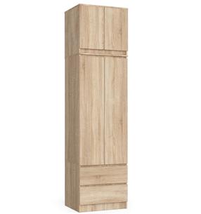 Spinta Akord S60, ąžuolo sp., 60 cm x 51 cm x 234 cm