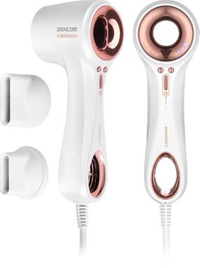 Фен Sencor SHD 9000RS Artemiss, 900 Вт, белый цв./розовый цв.