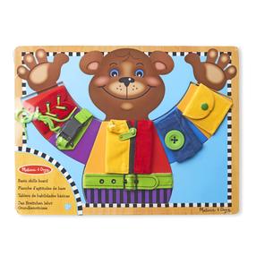 Lavinamoji lenta, virvelių vėrimo rinkinys Melissa & Doug Basic Skills, įvairių spalvų