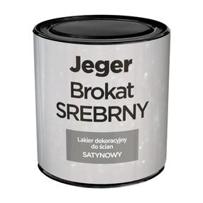 Krāsa, sienas Jeger Brokat, sudraba krās., 0.5 l