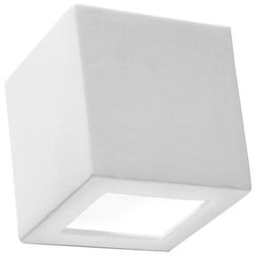 Светильник настенный Sollux SL.0005 Leo White, E27, 1 x 60 Вт, белый цв. / белый цв.