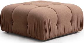 Pufs Hanah Home Bubble Bouclette, brūna krās., 95 cm x 95 cm x 45 cm