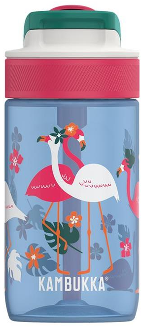 Gertuvė Kambukka Lagoon Blue Flamingo, mėlyna sp./rožinė sp., plastikas, 0.4 l