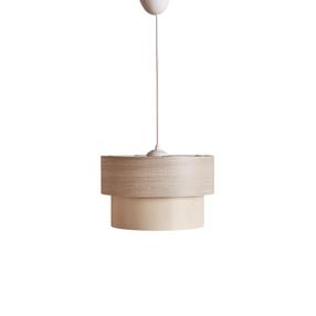 Светильник навесной Opviq Chandelier AYD-3445, E27, 1 x 60 Вт, песок цв. / белый цв.