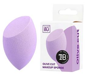 Kosmētikas sūklis Ilu Olive Cut 6214-01138, 6.5 cm, violeta krās.
