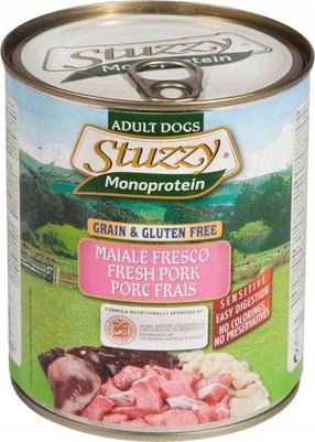 Šlapias šunų maistas Stuzzy Monoprotein Adult, kiauliena, 0.8 kg