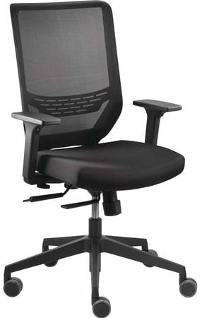 Рабочее кресло Dauphin, 40 - 45 x 48 x 99 - 110 см, черный цв.