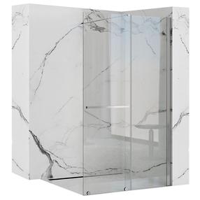 Dušo sienelė Rea Cortis Walk-in, 120 cm x 199 cm, skaidri sp./chromo sp./grūdintas