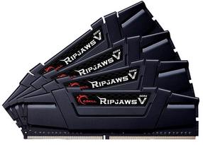 Operatyvioji atmintis (RAM) G.SKILL RipJaws V Black F4-3600C16Q-64GVKC, DDR4, 64 GB, 3600 MHz