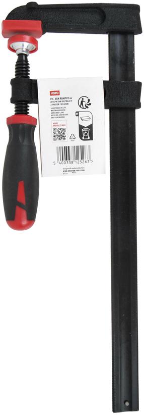 Тиски Kreator Bar Clamp KRTH40203, 270 кг, пластик/cталь/чугун, 38 см x 8 см