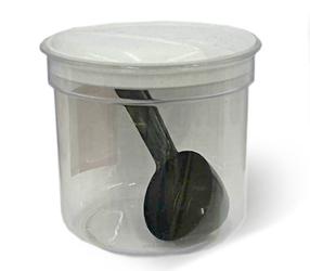 Birių produktų indas Curver 1396/R009620, 1 l, skaidri/balta