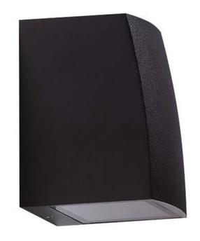 Sieninis lauko šviestuvas AZzardo Rezia 1, 35W, GU10, IP54, juoda sp., 7 cm x 11 cm