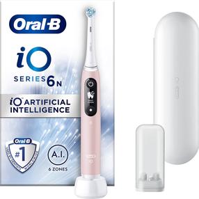 Elektrinis dantų šepetėlis Oral-B iO Series 6N, rožinė sp.