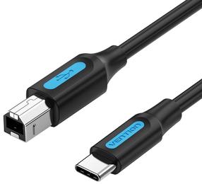 Vads Vention CQUBH, USB Type C, 200 cm, melna krās.