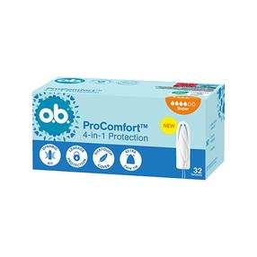 Hügieenilised tampoonid O.B. ProComfort 4in1, Super, 32 tk