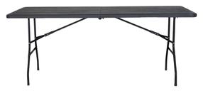 Stovyklavimo stalas Catering, grafito sp., 180 cm x 74 cm x 74 cm