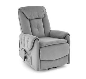 Atlošiamas krėslas Leisure Furniture Horton, pilka sp., 97 cm x 80 cm x 105 cm