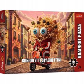Пазл Trefl BrainRots Bungoletti Spaghettini 13377, 48 см x 34 см, 200 шт., многоцветный